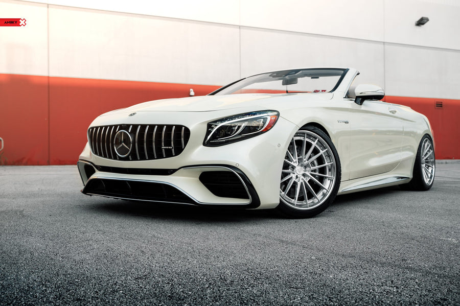 ANRKY AN39 forged wheel on Mercedes-Benz S63 Convertible