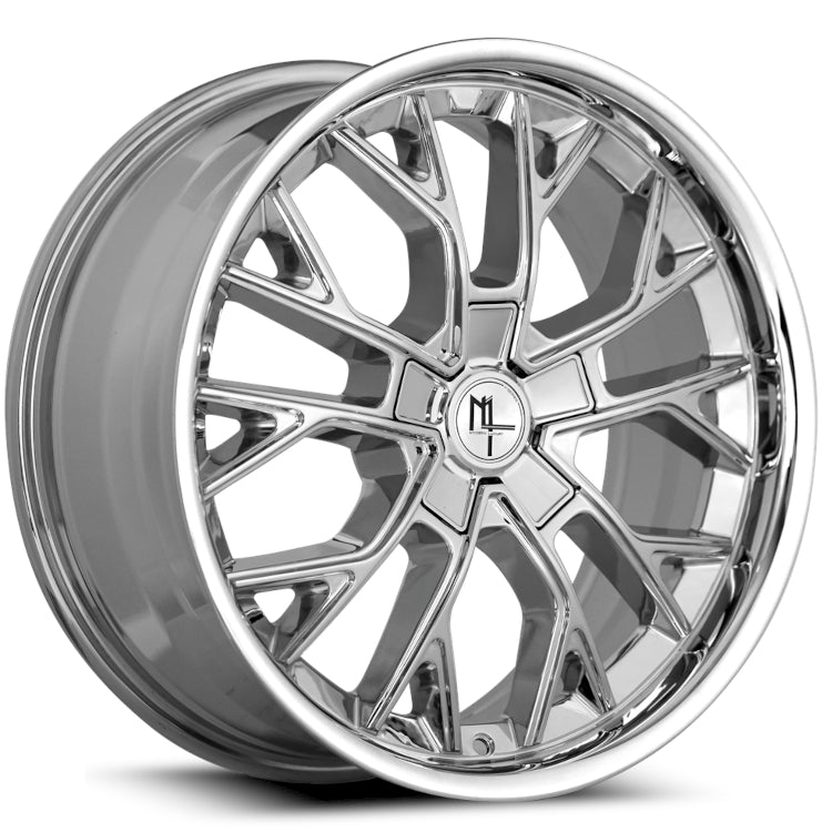 Modern Luxury MLF15 Chrome with a Stainless Steel Lip
