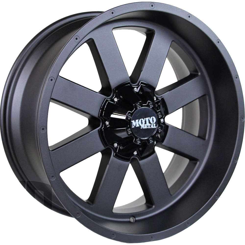 Moto Metal MO962 Textured Black Powder Coat wheel