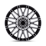Niche Calabria 6 20x9.5 Gloss Black Machined premium truck wheel
