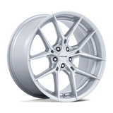 Niche Prodigy 5 19x8.5 +42 Silver Machined Spoke Faces premium Euro wheel