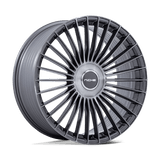 Niche Serene 20x10.5 gloss titanium gray brushed spoke faces premium Euro wheel
