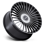 Niche Serene 22x10.5 gloss black machined spoke faces premium SUV wheel