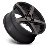Niche Teramo 20x9 +25 matte black machined dark tint premium wheel