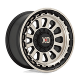 XD XD856 OMEGA 17x9 +18mm Satin Black with Bronze Tint