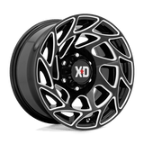 XD XD860 ONSLAUGHT 17x9 0mm Gloss Black Milled
