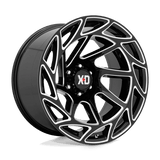 XD XD860 ONSLAUGHT 22x12 -44mm Gloss Black Milled