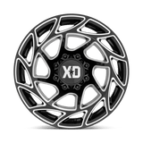 XD XD860 ONSLAUGHT 20x10 -18mm Gloss Black Milled