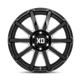 XD XD847 OUTBREAK 20x10 +12mm Gloss Black Milled