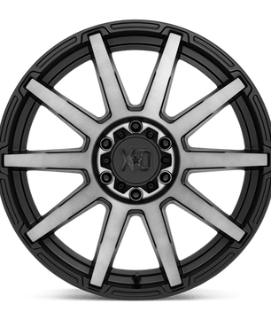 XD XD847 OUTBREAK 22x10 -18 Satin Black with Gray Tint