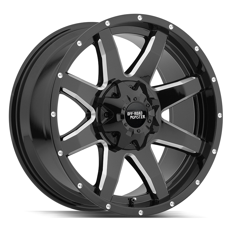 Off Road Monster M08 Black wheel