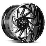 Off Road Monster M12 Black Milled wheel