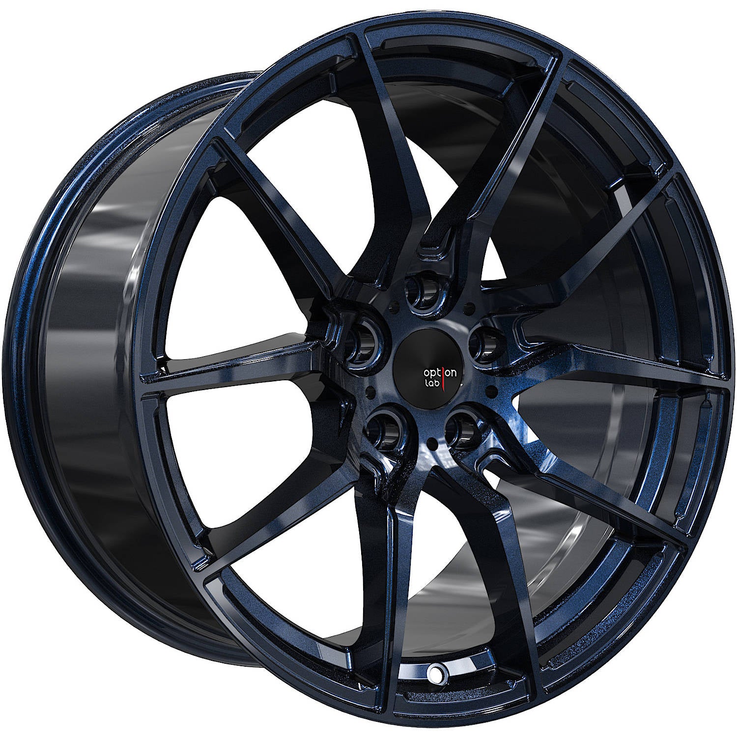 Option Lab R716 Midnight Blue Wheel