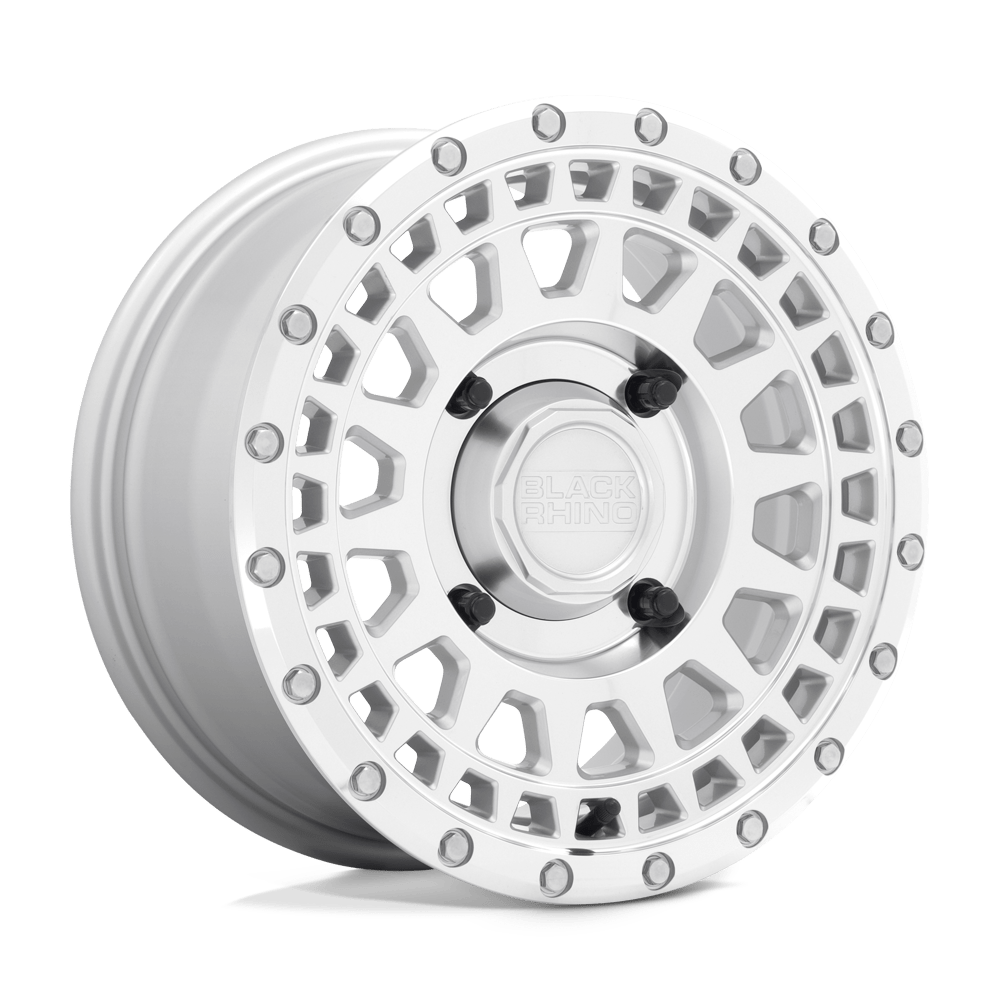Black Rhino Powersports PARKER UTV Silver wheel