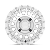 Black Rhino Powersports PARKER UTV 15x7 +51 Silver Mirror Cut Face UTV wheel