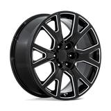 Performance Replicas 199 24x10 +31mm Gloss Black with Milled Spokes