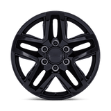 Performance Replicas 220 20x9 Gloss Black aftermarket truck wheel