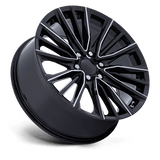 Performance Replicas 223 26x10 +28mm Gloss Black with Milled Spokes (6x139.7)