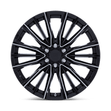 Performance Replicas 223 26x10 +28mm Gloss Black with Milled Spokes (6x139.7)