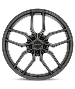 Petrol P5C 20x8.5 +40 Gloss Gunmetal