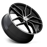 Petrol P5C 19x8 +40 Gloss Black Machined Face premium Euro wheel