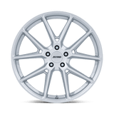 Petrol P1E 17x8 gloss silver premium Euro wheel 5x100