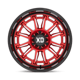 XD XD865 PHOENIX 20x9 +18mm Candy Red Milled with Black Lip