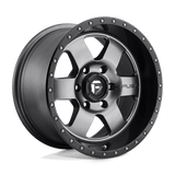 Fuel 1PC D619 PODIUM 17x9 +1mm