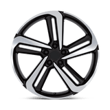 Performance Replicas 216 18x8 Gloss Black Machined premium sport wheel