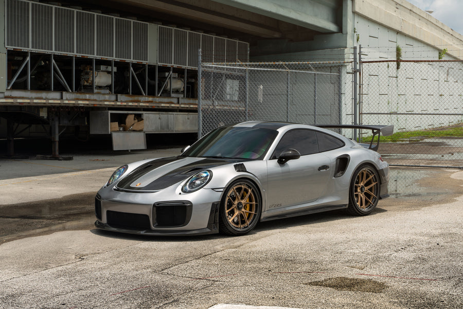 ANRKY XR-301 forged wheel on Porsche GT2RS XR Carbon