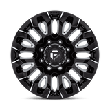 Fuel 1PC D828 QUAKE 18x9 +1mm Gloss Black Milled