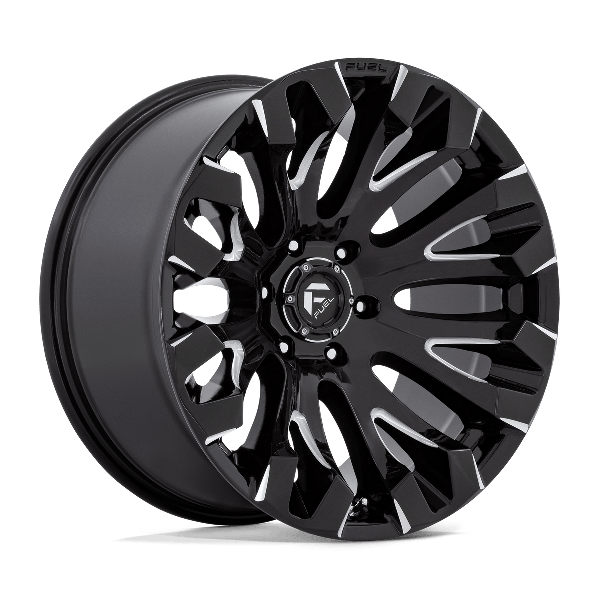 Fuel 1PC D828 QUAKE Black wheel