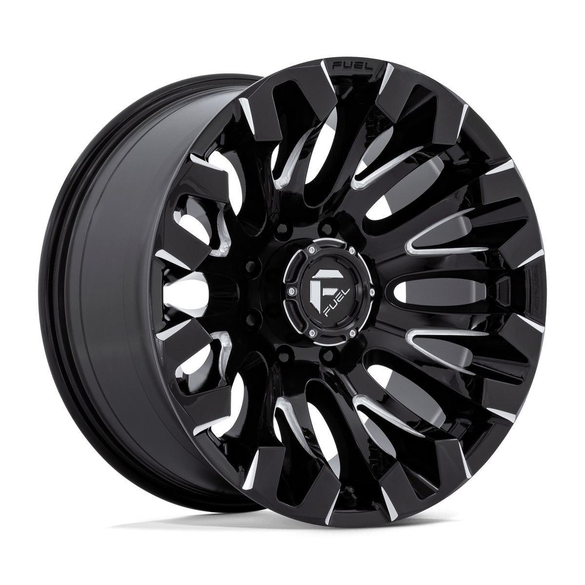 Fuel 1PC D828 QUAKE Black wheel