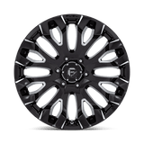 Fuel 1PC D828 QUAKE 20x9 +1mm Gloss Black Milled