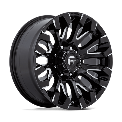 Fuel 1PC D828 QUAKE Black wheel