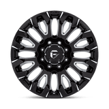 Fuel 1PC D828 QUAKE 20x9 +1mm Gloss Black Milled
