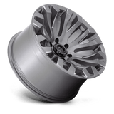 Fuel 1PC D830 QUAKE 20x9 +1mm Platinum (5x114.3)
