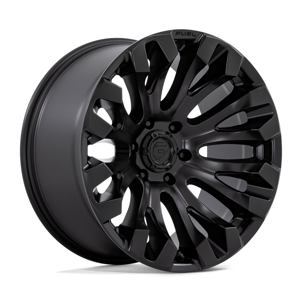 Fuel 1PC D831 QUAKE Black wheel