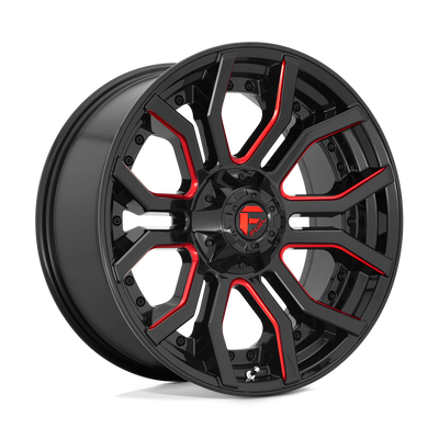 Fuel 1PC Rage Black wheel