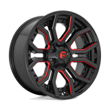 Fuel 1PC Rage Black wheel