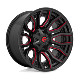 Fuel 1PC D712 RAGE Black wheel