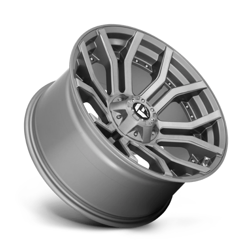 Fuel 1PC D713 Rage Platinum 20x10 -18mm Brushed Gun Metal Tinted Clear ...