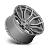 Fuel 1PC D713 RAGE PLATINUM 24x12 -44mm