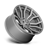 Fuel 1PC D713 RAGE PLATINUM 20x9 +1mm Brushed Gun Metal Tinted Clear