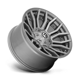 Fuel 1PC D713 RAGE PLATINUM 20x10 -18mm Brushed Gun Metal Tinted Clear