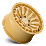 Black Rhino RAID 17x8.5 0 Gold   truck wheel