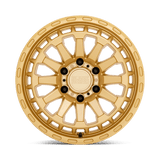 Black Rhino RAID 17x8.5 0 Gold   truck wheel