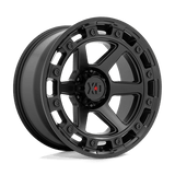 XD XD862 RAID 17x9 0mm Satin Black