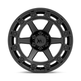 XD XD862 RAID 17x9 0mm Satin Black