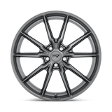 Niche M239 Rainier 18x8 +40 Matte Anthracite premium Euro wheel
